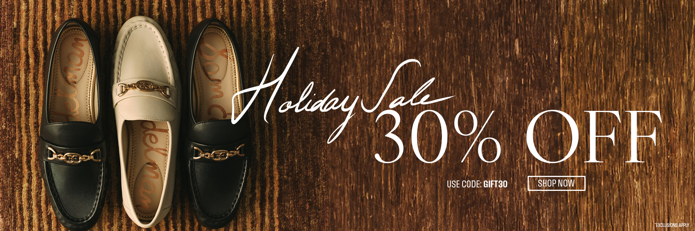 holiday 30% off