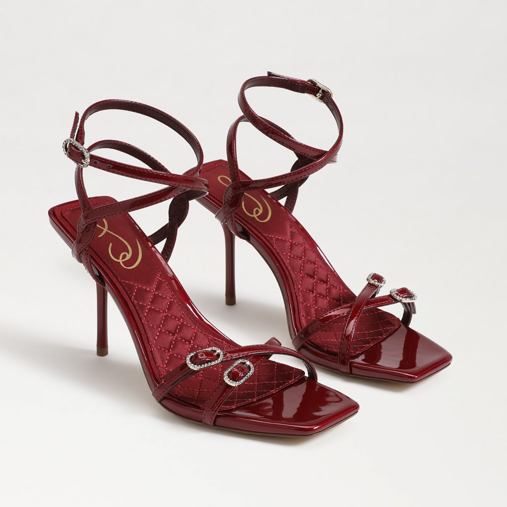 Sam edelman red store sandals