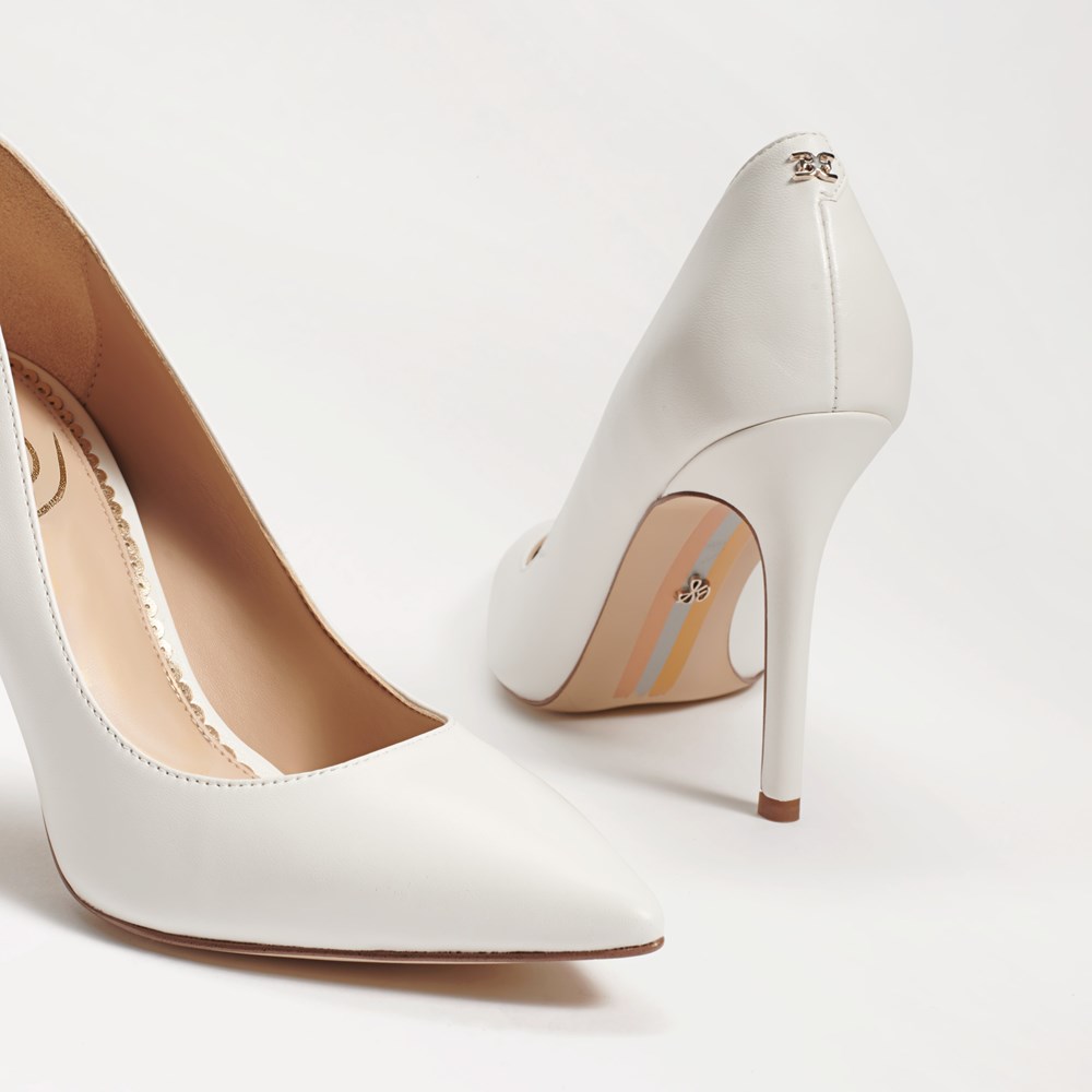 Sam edelman white sales hazel pumps