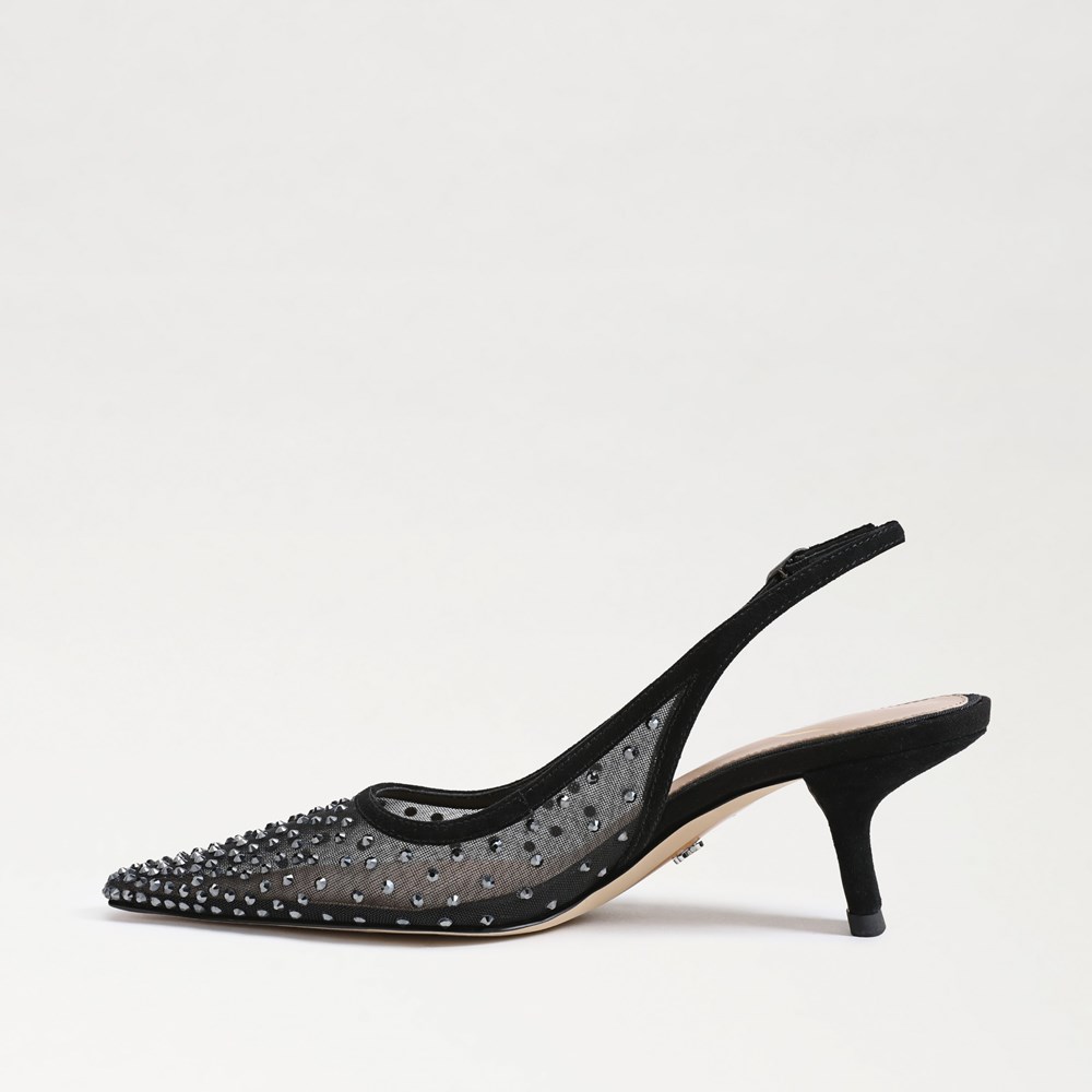 Bianka Mesh Slingback Heel