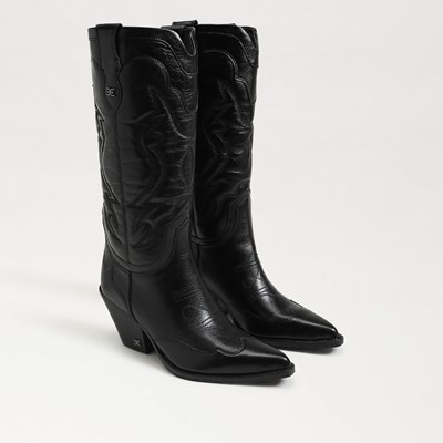 Leather dress boots womens online